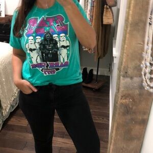 fifth sun Star Wars the dark side 1977 T-shirt
